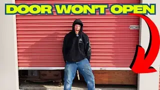 LOCKED AWAY over 10 YEARS! ~ Bought  Storage unit because DOOR WOULDN'T OPEN!