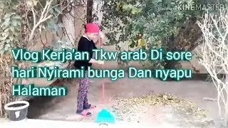 TKW arab  Pekerjaan Pembantu di sore  hari di majikannya