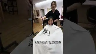 紀錄女兒第一次捐髮做愛心