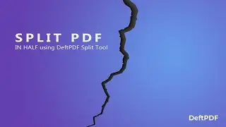Split PDF Pages in Half using DeftPDF