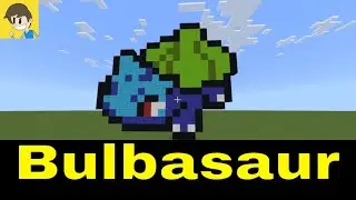 Bulbasaur - Minecraft Pixel Art