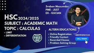 Calculus. Differentiation typewise Math. Class 02 .