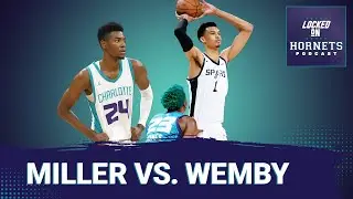 Brandon Miller vs. Victor Wembanyama highlights otherwise difficult weekend of Hornets Summer League