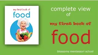The Montessori method - My first Book of Food
