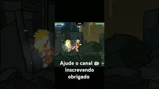 Goku Super Saiyajin 3 contra Naruto #dragonball #dragonballandroid #jogodecelular #goku #jogodeluta