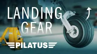 PC-24 - Satisfying Gear Action! Watch the Pilatus PC-24 Landing Gear Retract & Extend