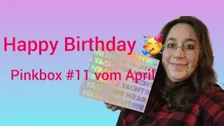 Happy Birthday 🥳Pink Box April 2023 #beauty #unboxing🌸💖