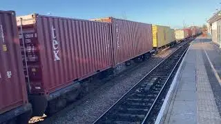 First video of the year 66718 at Peterborough today 