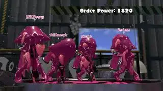 Splatoon 2: Splatfest 26 - Chaos Vs Order (Team Order - Final Day)