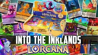 Inkland foils are SQUARE!? Disney Lorcana Booster Box Opening