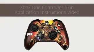 XBOX Controller Skin Application DOOM Edition by Controller Gear