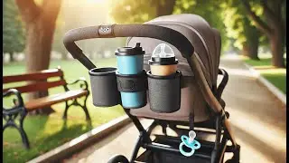 👶 ZZM Double Stroller Organizer | Best Bob Double Stroller Cup Holder 👶