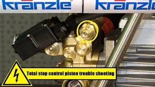 Устранение неисправностей поршня управления Total Stop | 1622 1122TST 1322 Kranzle, США, мойка высокого давления