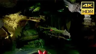 La Tani&egrave;re du Dragon 🐉 Dragon's Lair (Under Castle) | Disneyland Paris, France 🇫🇷