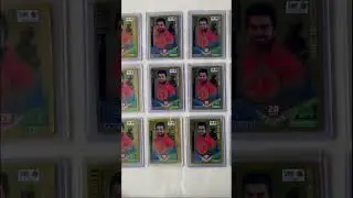 All gold 🫠 14 2011 Topps Cricket Attax #viratkohli rookie cards #cricket IG @collectors_hutt