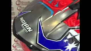 Nolan N64 Stoner Suzuka Scratched Chrome