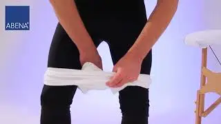 Mettre la protection urinaire Abri Man