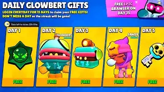 😍LUCKY GLOWBERT DAY!!!🎁✅ - Brawl Stars FREE GIFTS