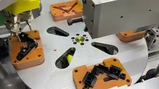4 mins plastic corner connector screws assembly machine - plastic molding connector screw inserting