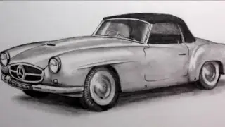 How to draw a Realistic Car 🚗🚗 easy drawing for car 
