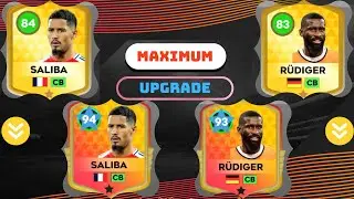 DLS 25 | MAXIMUM , William Saliba (84) , Antonio Rüdiger (83) , Dream league soccer 2025