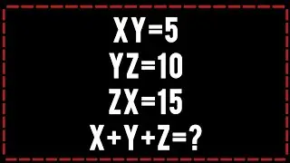 Indian | Math Olympiad | Only 10% Student this Algebra Problem |