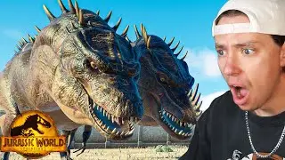 Doomsday Rex Death Run in Jurassic World Evolution 2!!!