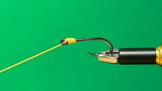 How to tie a fishing knot EASY and FAST | Strong hook knot | Simple and improved