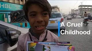 Street children in the street of Pakistan