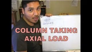 Column Taking Axial Load: Design Example