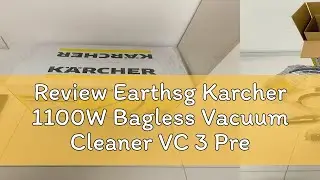 Review Earthsg Karcher 1100W Bagless Vacuum Cleaner VC 3 Premium Plus (White)