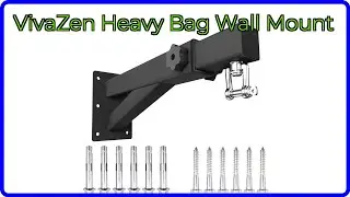 REVIEW (2025): VivaZen Heavy Bag Wall Mount. ESSENTIAL details.