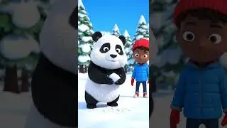 5 Things You Didn't Know About Panda's First Snowball Fight #shortsvideo #panda #shortsfeed