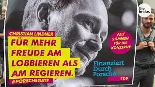 Christian Lindner resign! - Protest in front of the FDP headquarters in Berlin - 17 August 2022
