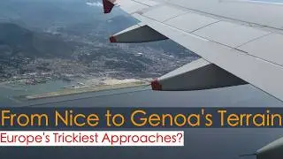 One of Europe&rsquo;s Trickiest Approaches? 737 MAX vs Genoa&rsquo;s Terrain | MSFS24