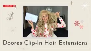 DOORES HAIR EXTENSIONS | Ultra Seamless Reusable Clip-Ins | 100% Remy Human Hair | Tutorial | Review