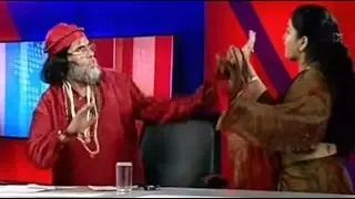 Radhe Maa bakth Maharaj & Guru Deepa Sharma Slapped on Television Debate