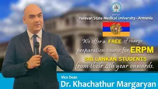We offer  free-of-charge ERPM preparation course for Sri Lankan students from their 4th year onwards