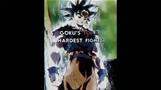 Goku's top 5 hardest fights / #dragonball#goku
