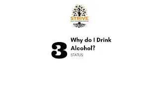Why Do I Drink Alcohol? - Status
