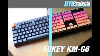 Cleaning Up and Modifying a Mechanical Keyboard - Aukey KM-G6 | BTL PROJECTS