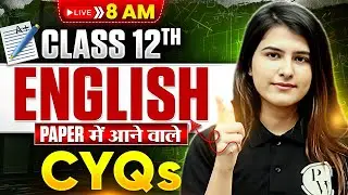 MP Board Class 12 English 📚| CYQs & Most Expected Questions for Pre-Boards Exam 2026 🔥| Jigya Ma'am
