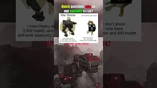 AUTOMATON MECH VS EXOSUIT IN A NUTSHELL..