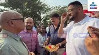 MMC Councillor Questions Minister on Incomplete Roadwork During Inauguration | Gomantak TV