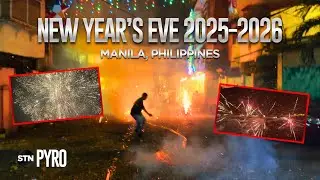 Dragon Fireworks, LF, 10k rounds Sawa Paputok | Manila, Philippines New Year's Eve 2025-2026