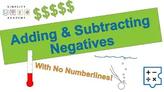 HATE NEGATIVES? Here's some help! | Adding and Subtracting Negative Numbers