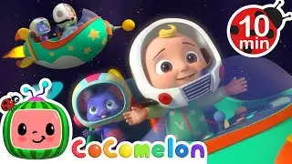 Hop onto the Rocket Roller Coaster! 🚀 CoComelon Animal Time | Moonbug Kids - Farm Animals