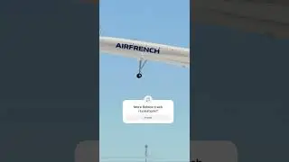 CONCORDE CRASH RECREATION IN PTFS #shorts_ #viral #avgeeks #roblox #planecrash #concorde #737max