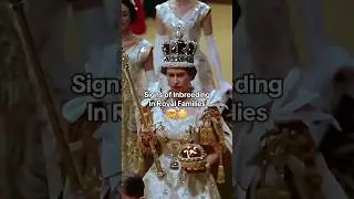 Signs of inbreeding in royal families