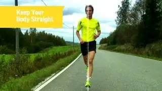 Proper Running Technique Knee and Quad Position